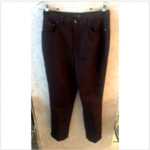 Valentino Jeans Chocolate Brown Pants SZ 30